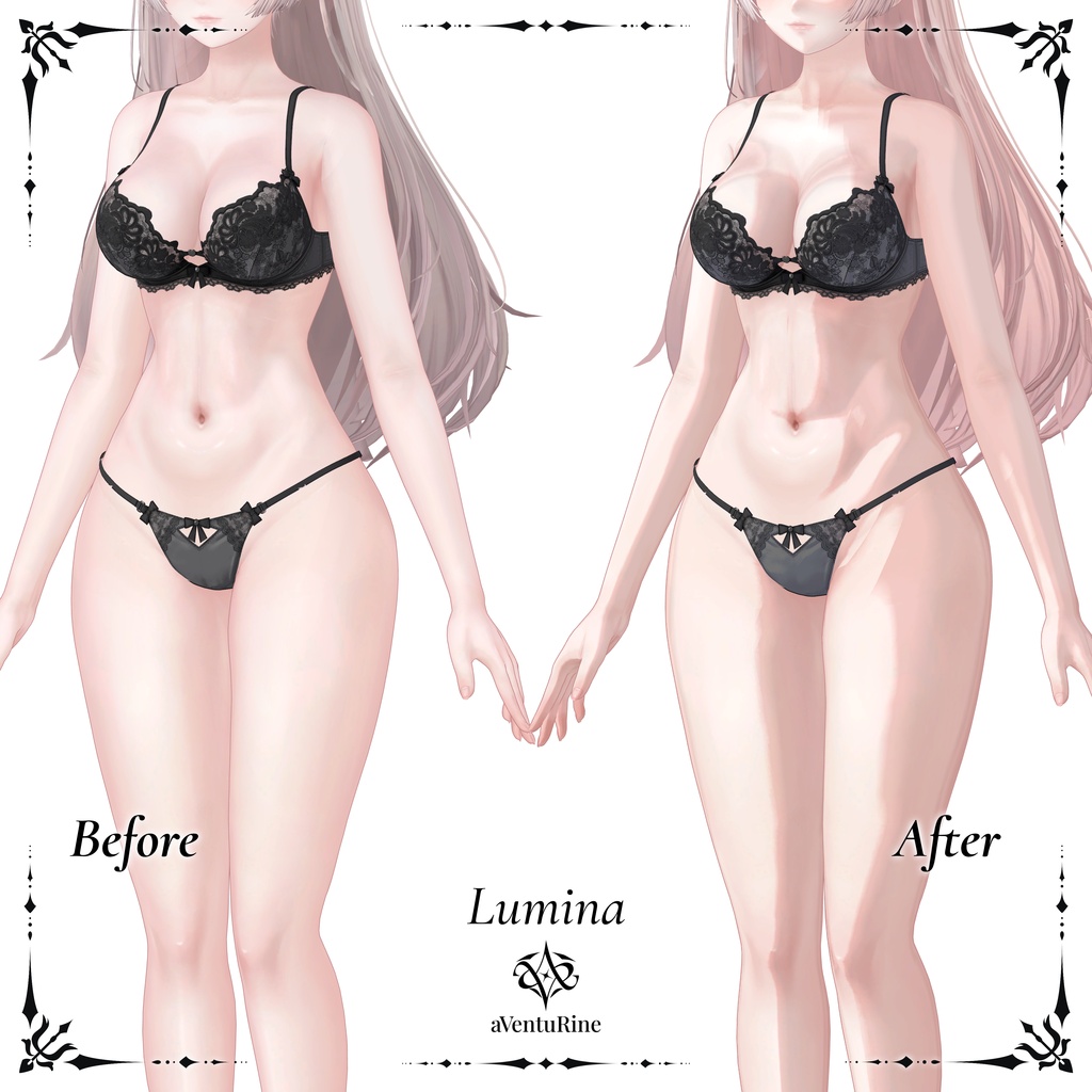 Silky Moist Material Preset 【lilToon】#aVentuRine_jp