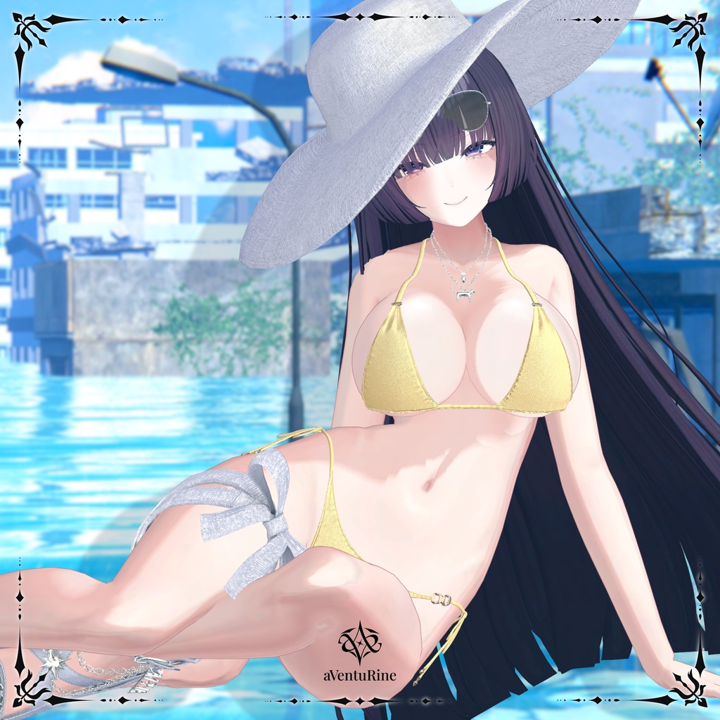 Silky Moist Material Preset 【lilToon】#aVentuRine_jp