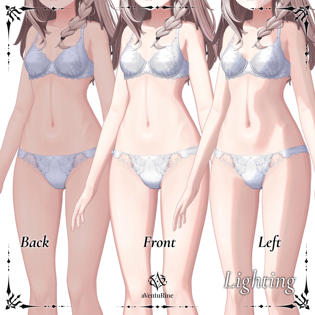 Silky Moist Material Preset 【lilToon】#aVentuRine_jp