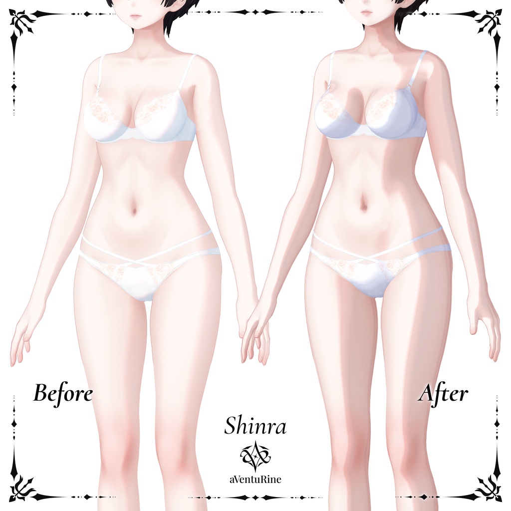 Silky Moist Material Preset 【lilToon】#aVentuRine_jp