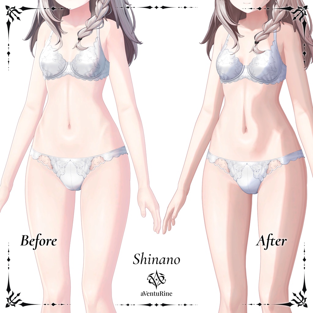 Silky Moist Material Preset 【lilToon】#aVentuRine_jp