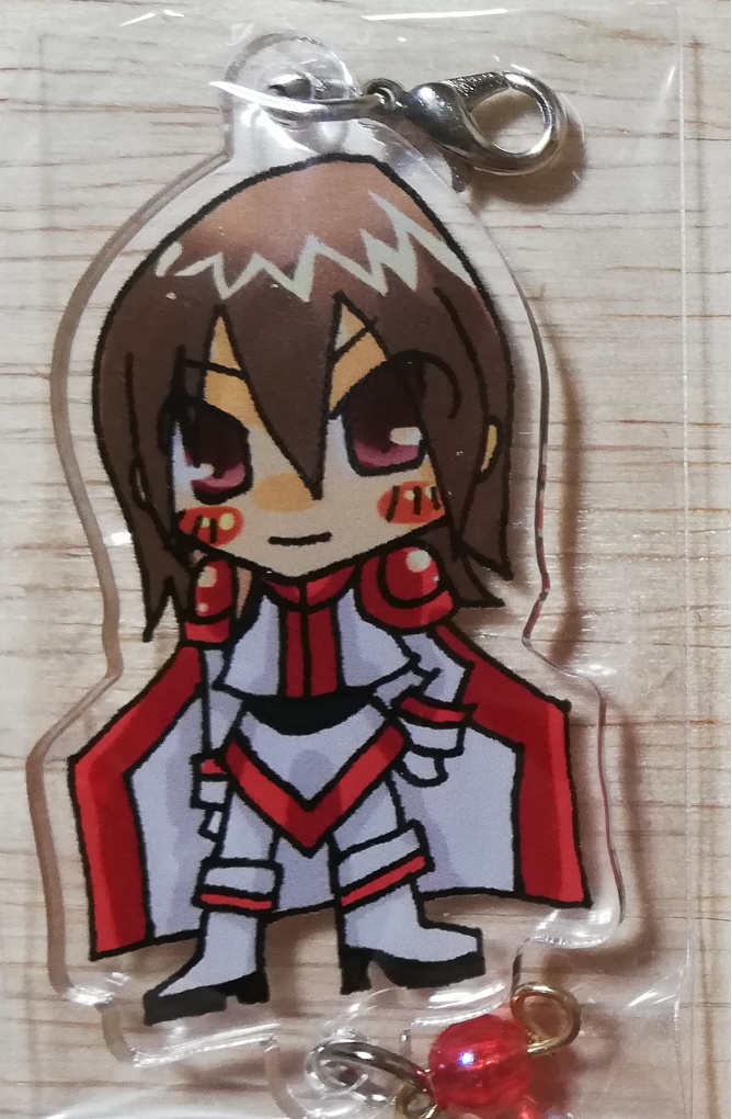 ソーラーアサルト擬人化アクリルキーホルダー：ロードブリティッシュ
