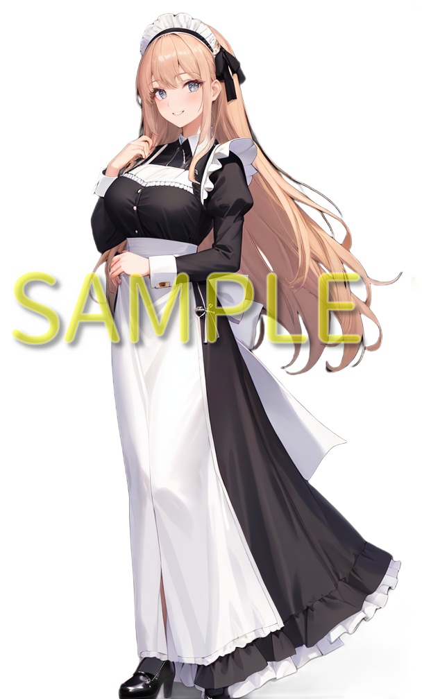 メイド 立ち絵 maid clothes 女仆服 94枚