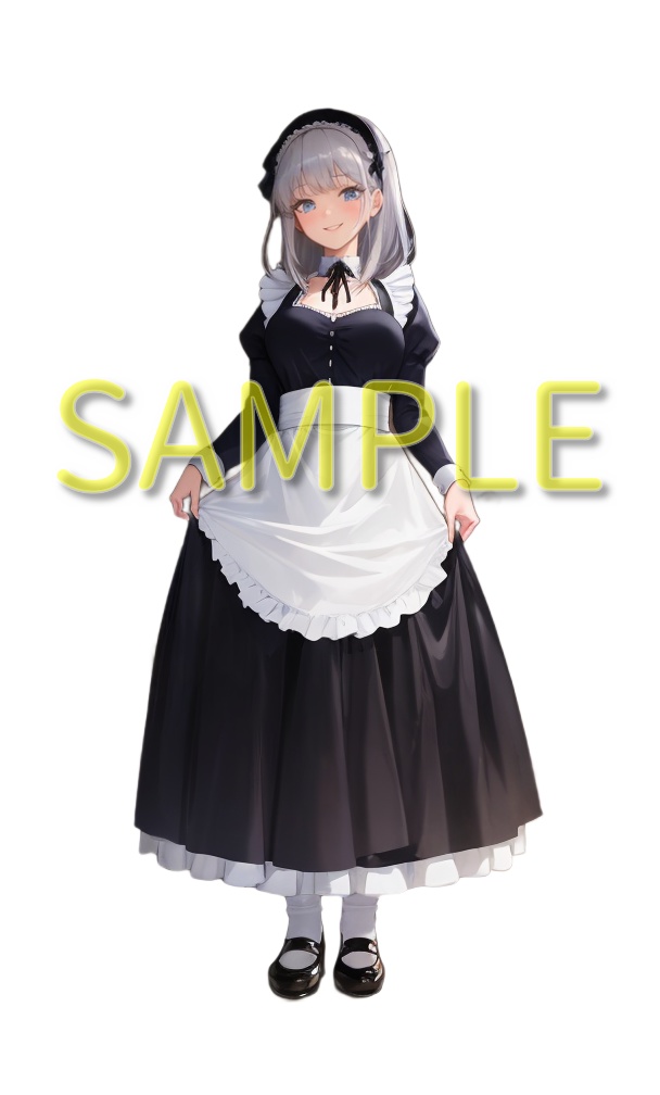 メイド 立ち絵 maid clothes 女仆服 94枚