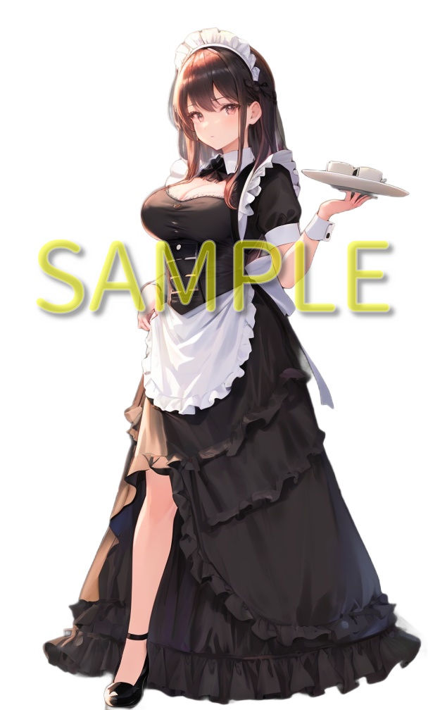 メイド 立ち絵 maid clothes 女仆服 94枚