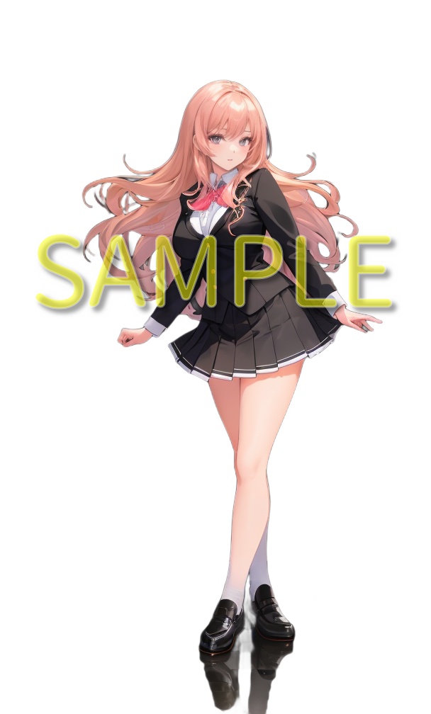 学生服 立ち絵 school uniform 校服 66 pieces