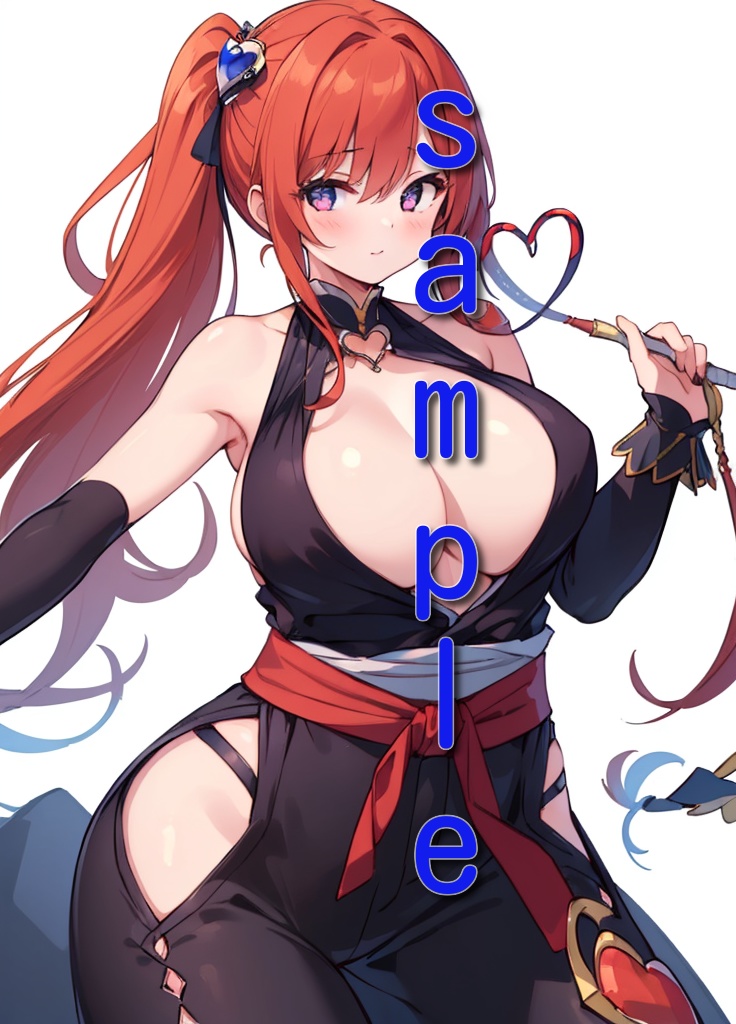 【巨乳 big breasts】女忍者 female ninja 18peace