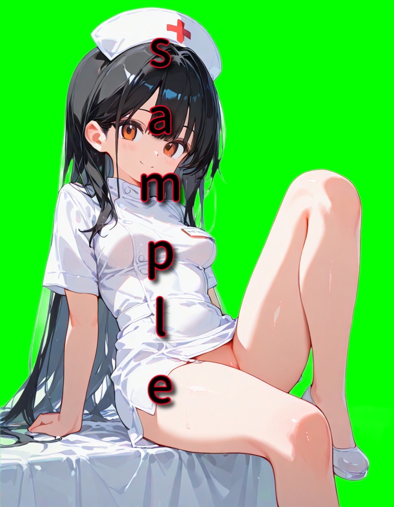 ナースのランダムイラスト nurse illustration 护士插画 100枚BOX