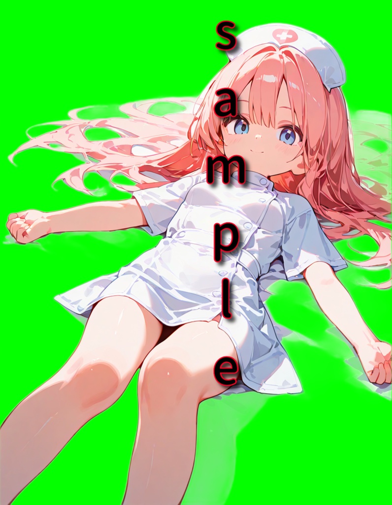 ナースのランダムイラスト nurse illustration 护士插画 100枚BOX