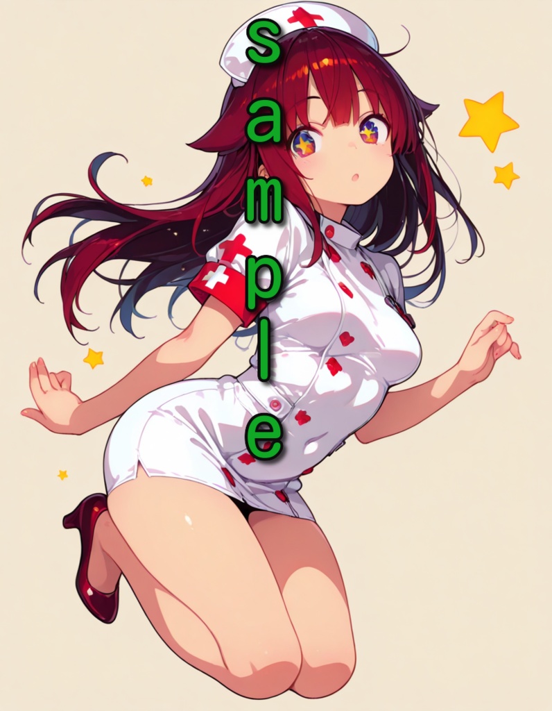 ナースイラスト nurse illustration  护士插画 39pieces