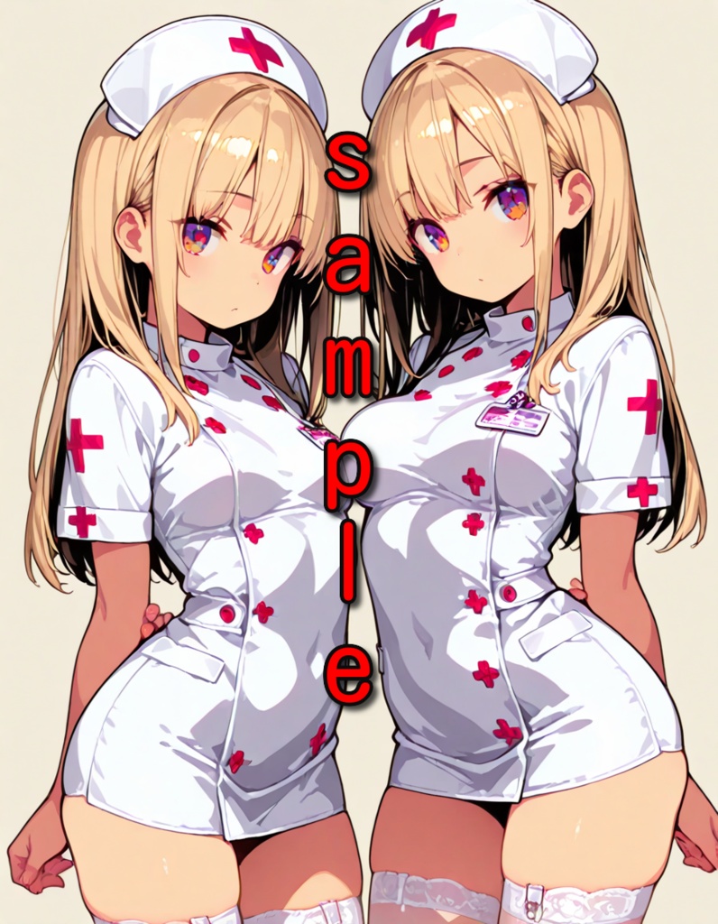 ナースイラスト nurse illustration 护士插画 39pieces