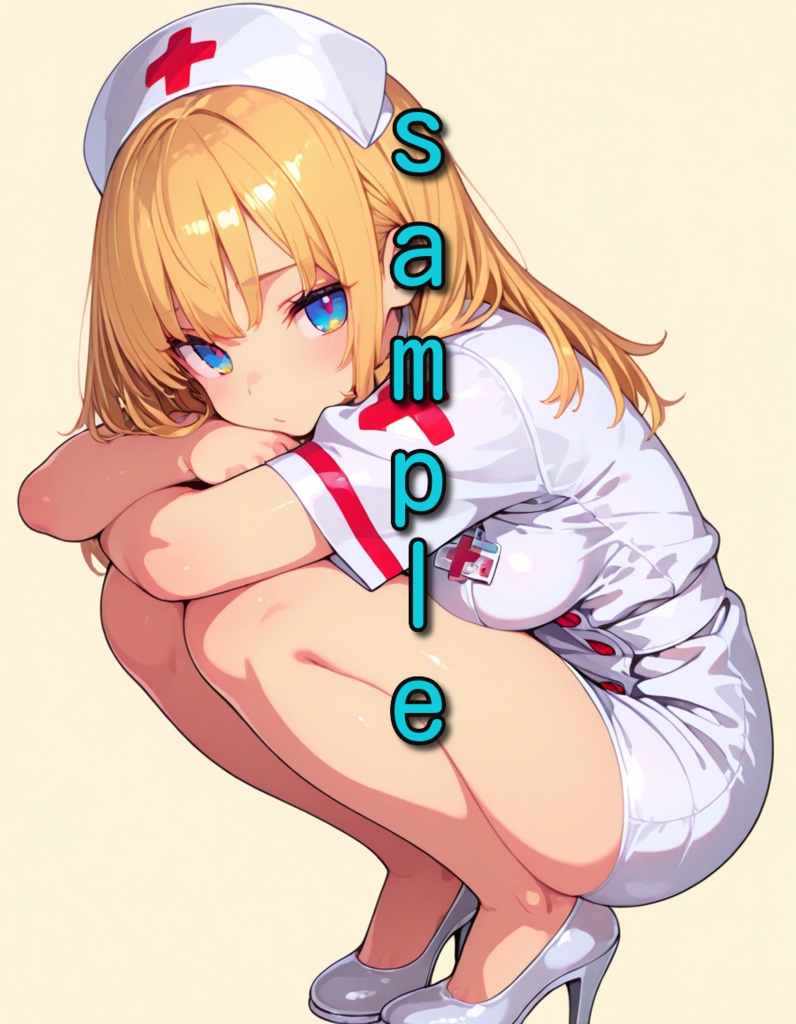 ナースイラスト nurse illustration  护士插画 39pieces