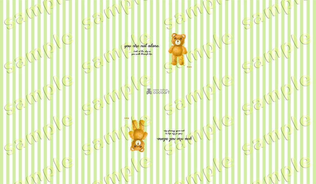 【定番cocoくま】ペンケース