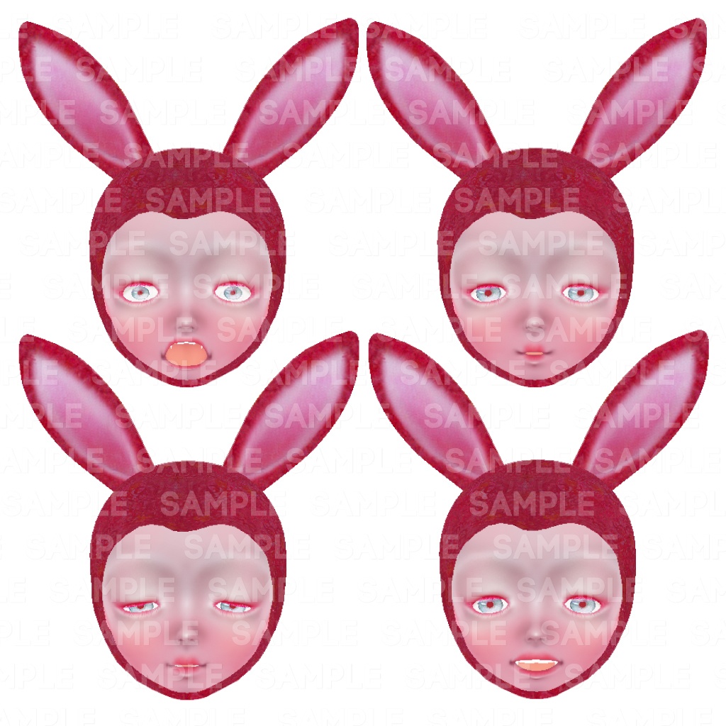 [Red false（レッドフォルス）]　FBX・VRM形式アバター - cocoart products - 7/7