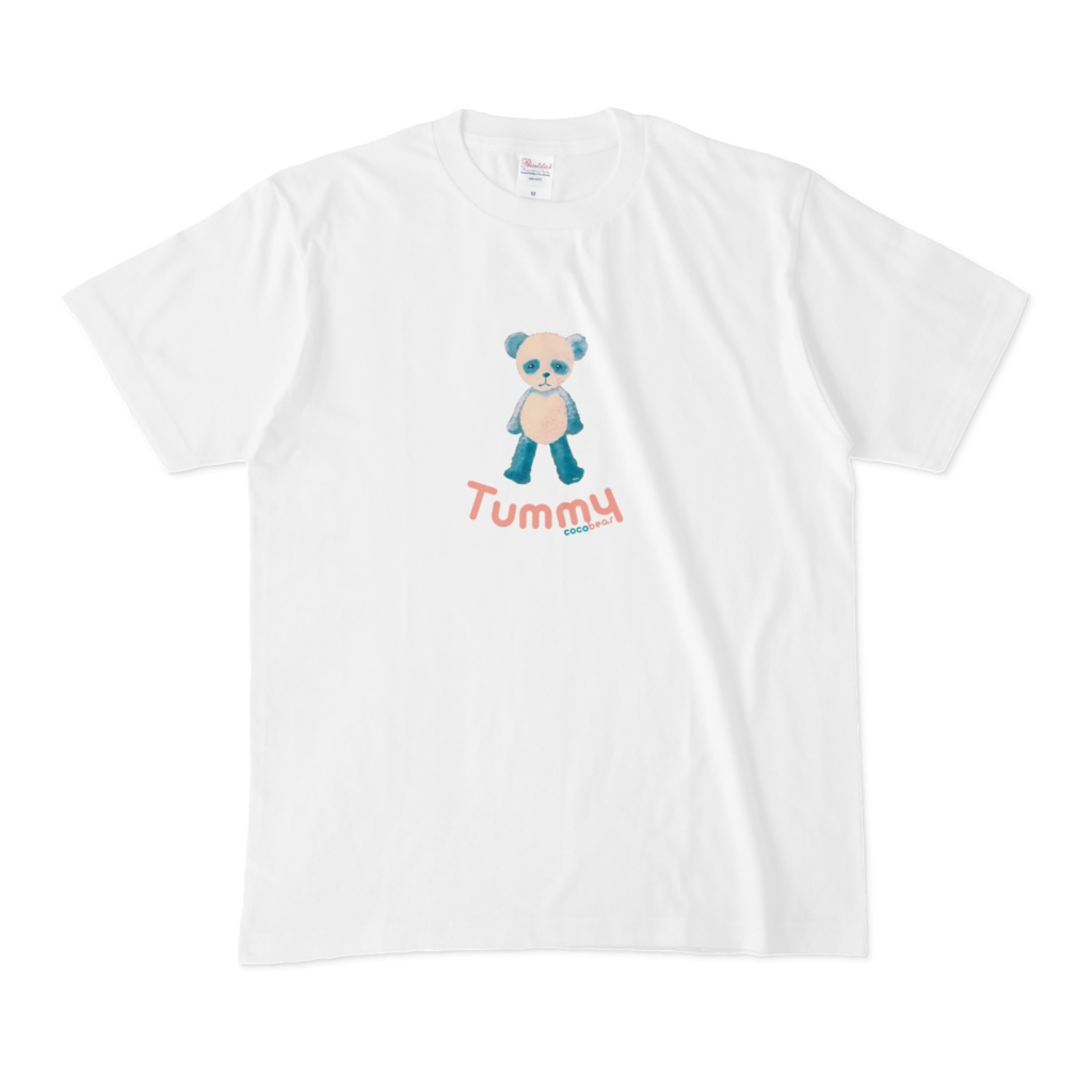 「Tummy」T-シャツ(ホワイト)unisex