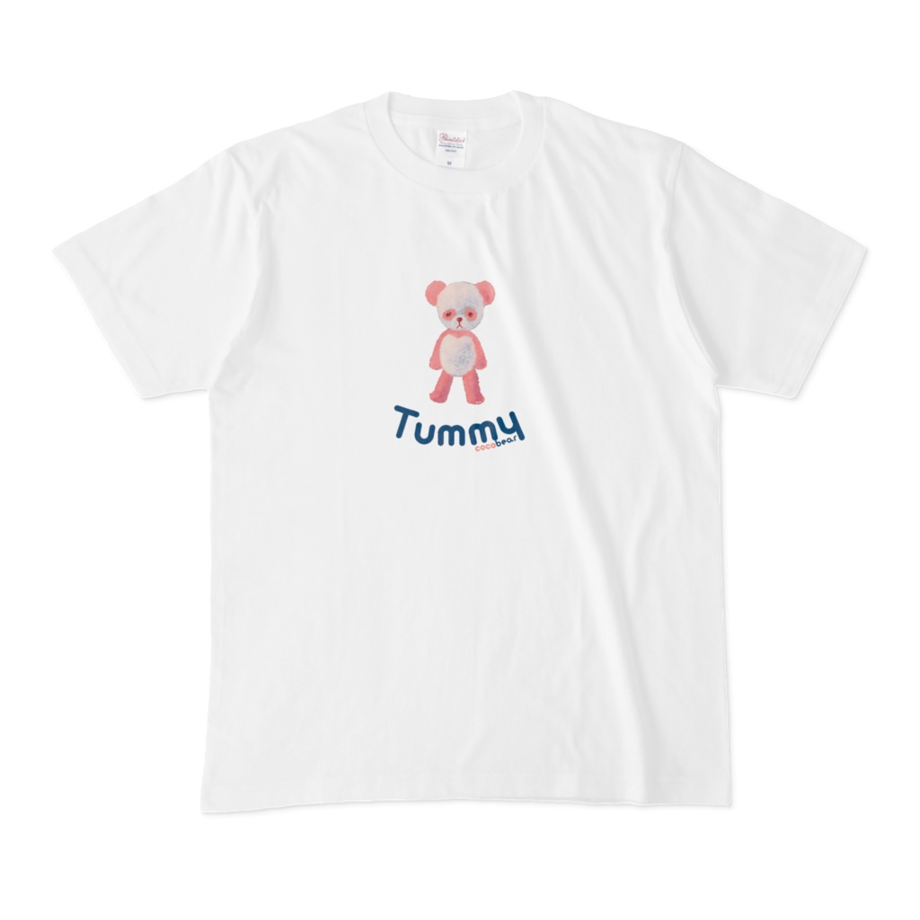 「Tummy」T-シャツ（ホワイト）unisex