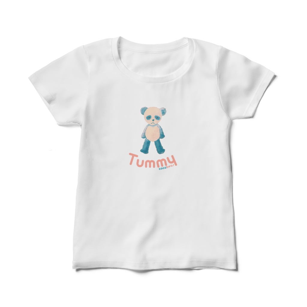 「Tummy」T-シャツ(ホワイト)woman