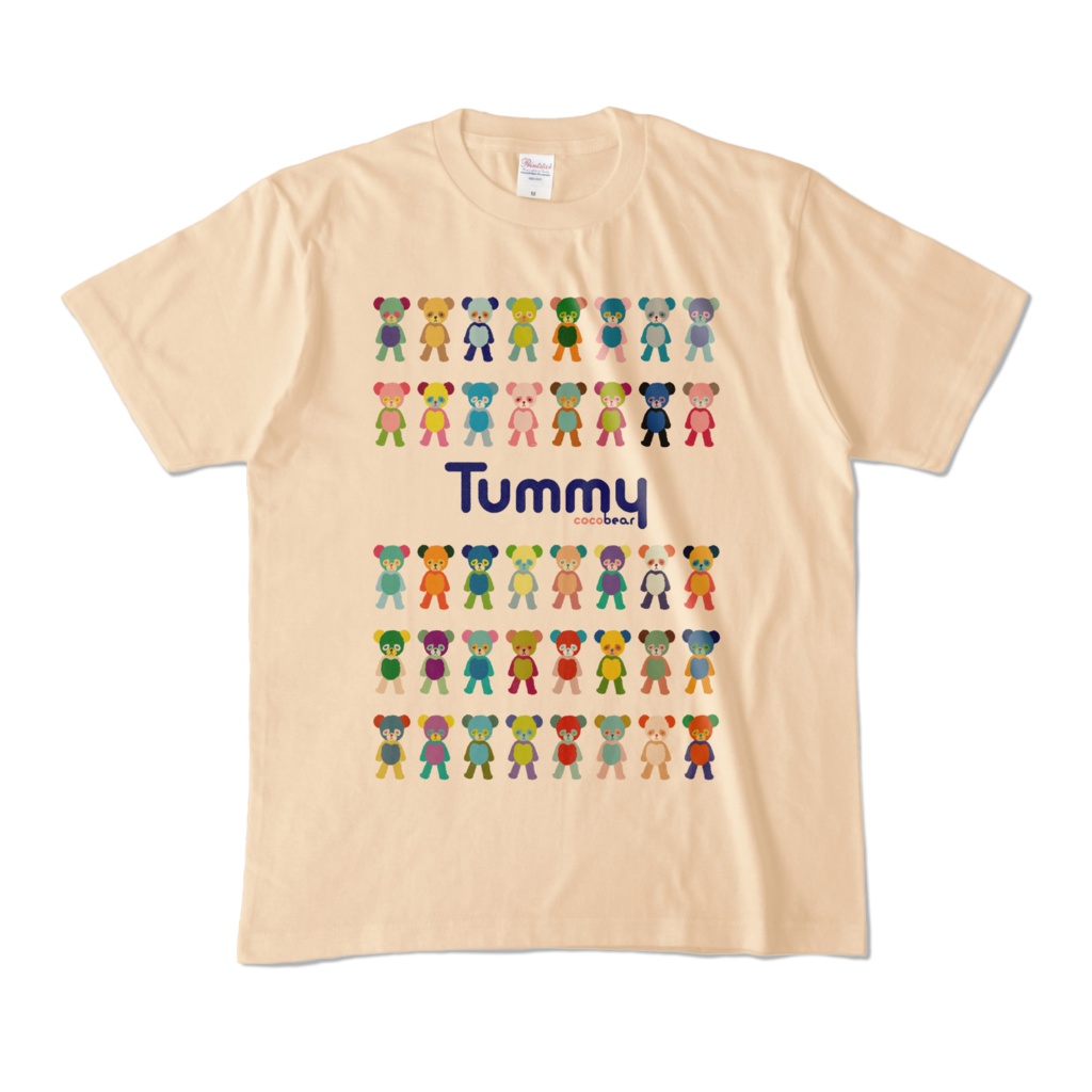 「Tummy」T-シャツ(カラー)unisex