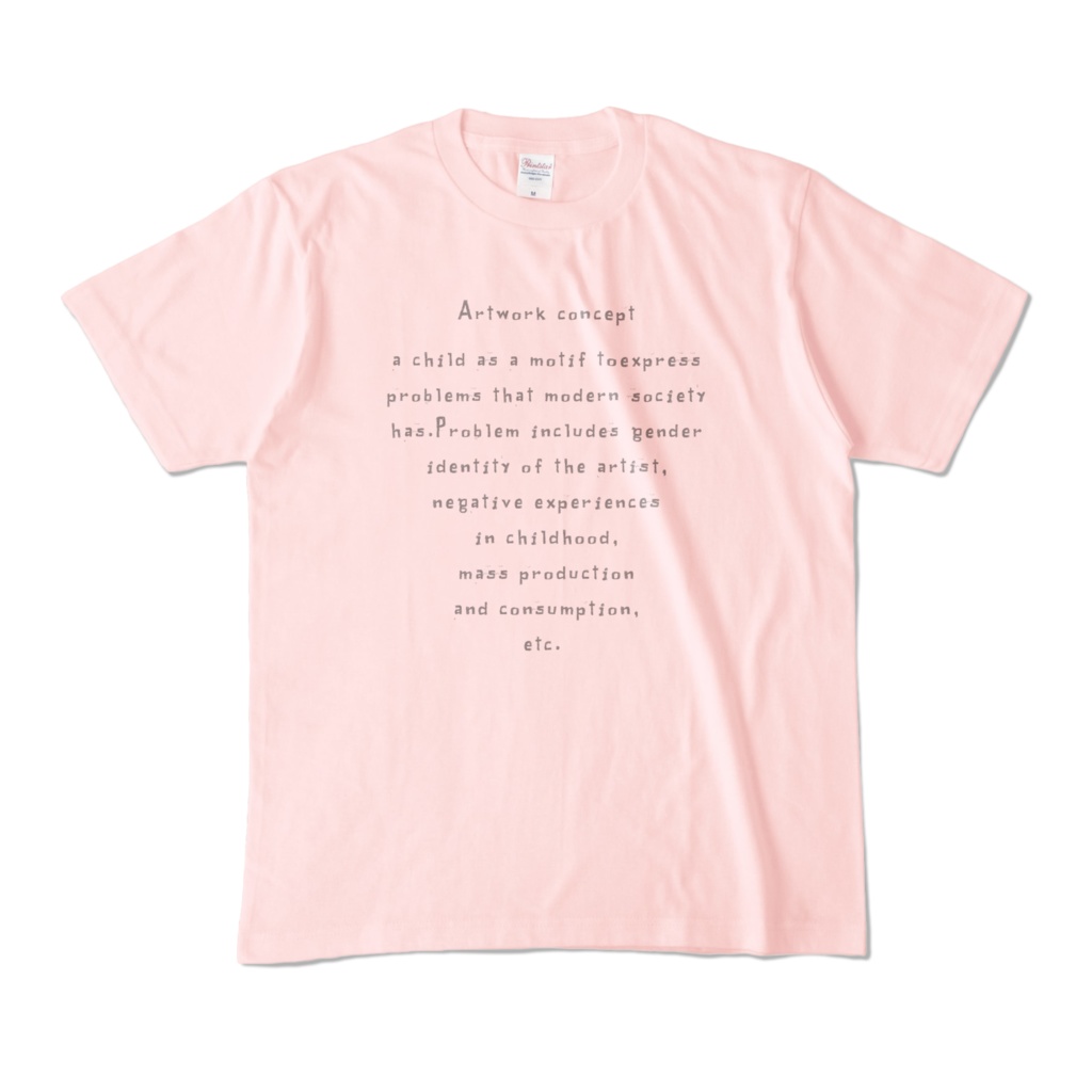 「Artwork concept」T-シャツ(カラー)unisex