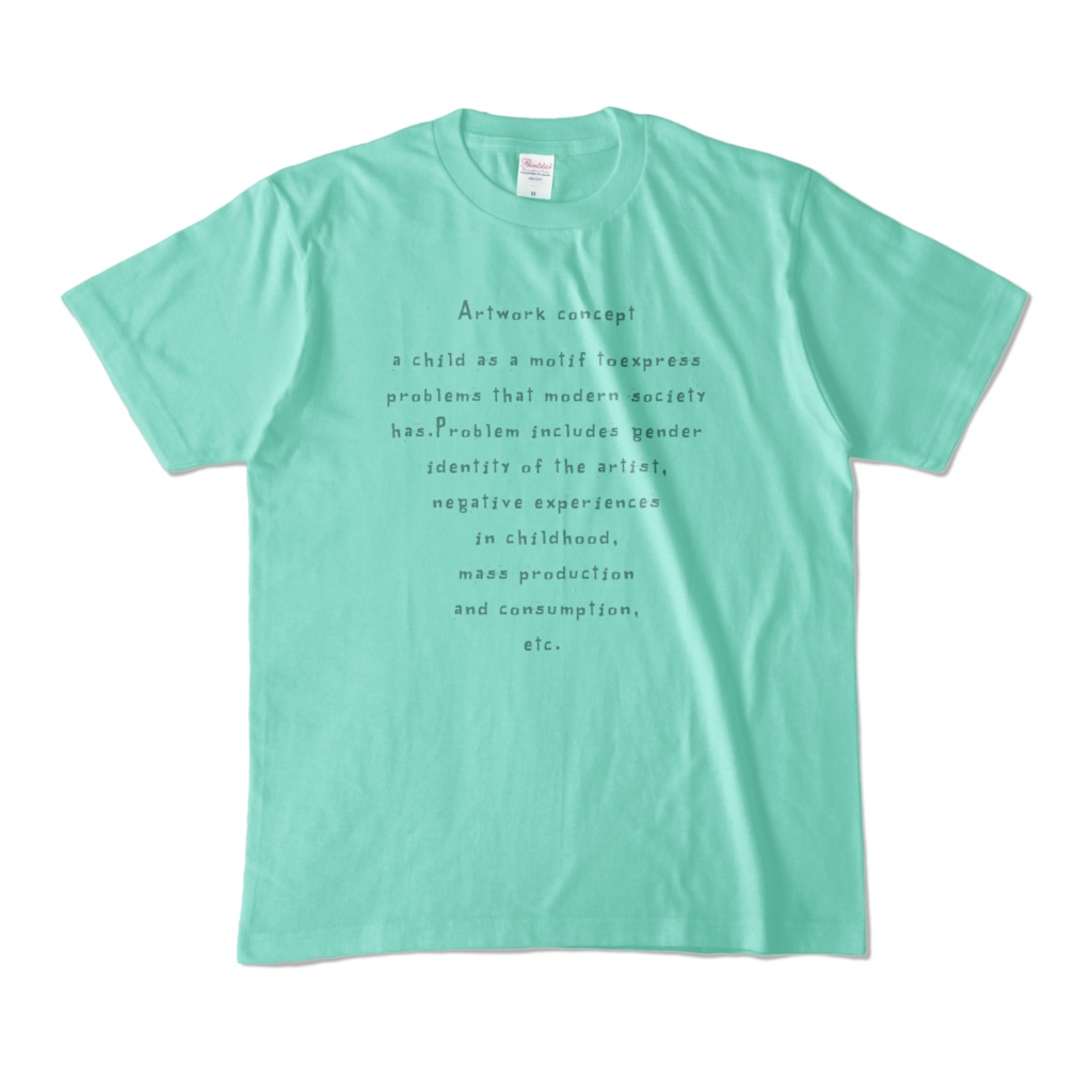 「Artwork concept」T-シャツ(カラー)unisex