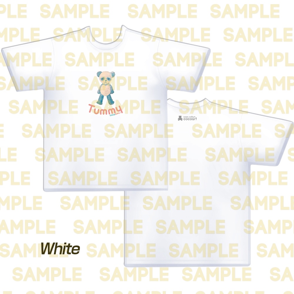 【#VRoid】Tシャツ cocoartオリジナル(Tummyシリーズ)Blue