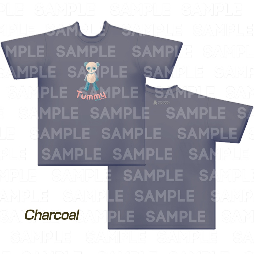 【#VRoid】Tシャツ cocoartオリジナル(Tummyシリーズ)Blue