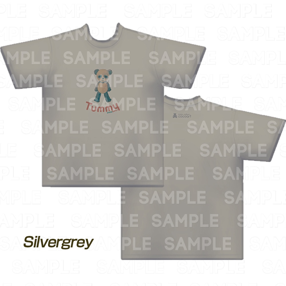 【#VRoid】Tシャツ cocoartオリジナル(Tummyシリーズ)Blue