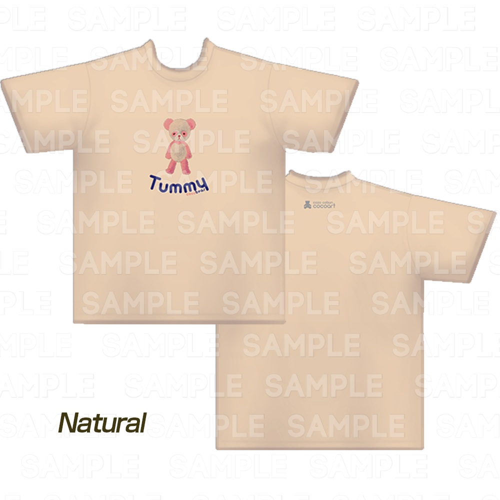 【#VRoid】Tシャツ cocoartオリジナル(Tummyシリーズ)Pink
