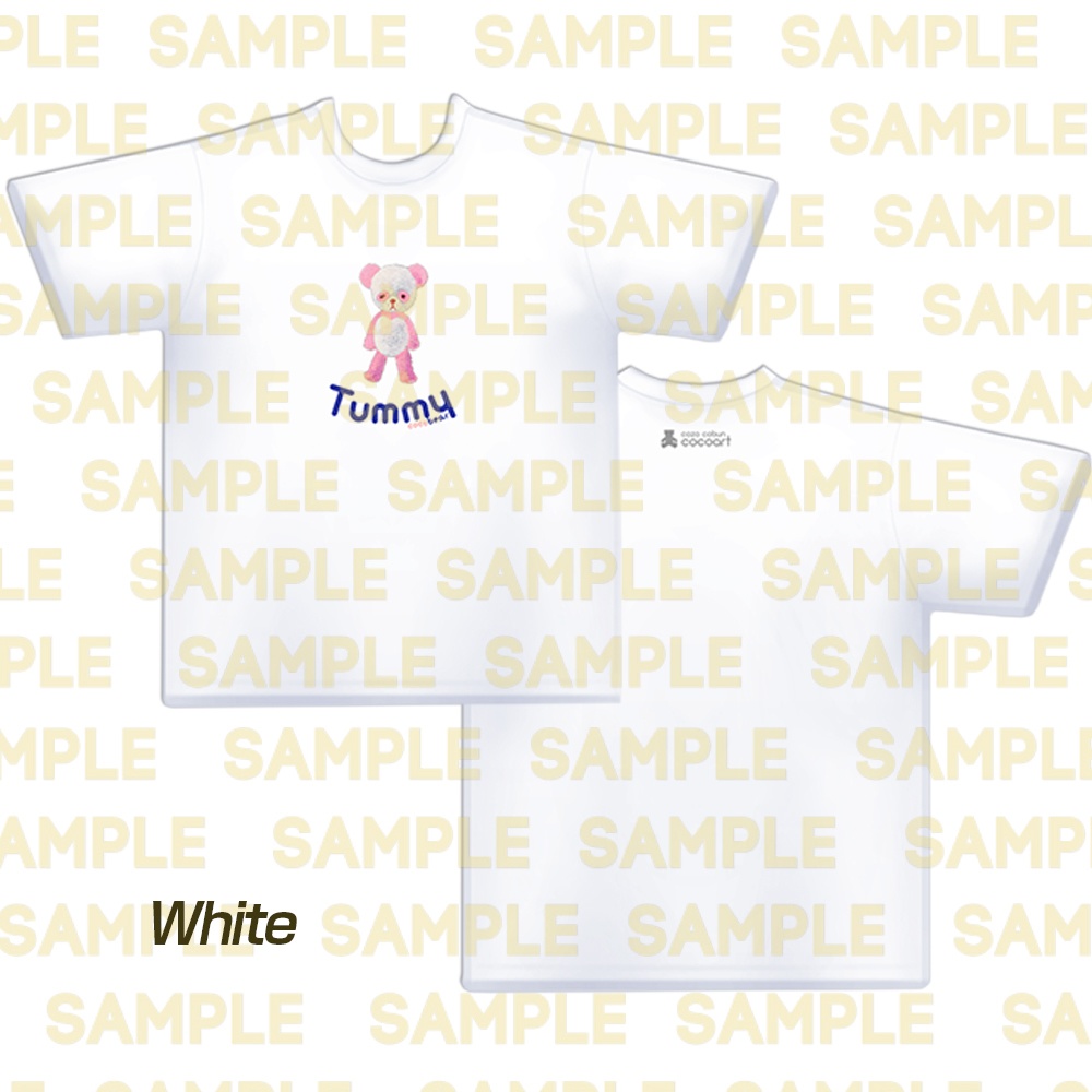 【#VRoid】Tシャツ cocoartオリジナル(Tummyシリーズ)Pink