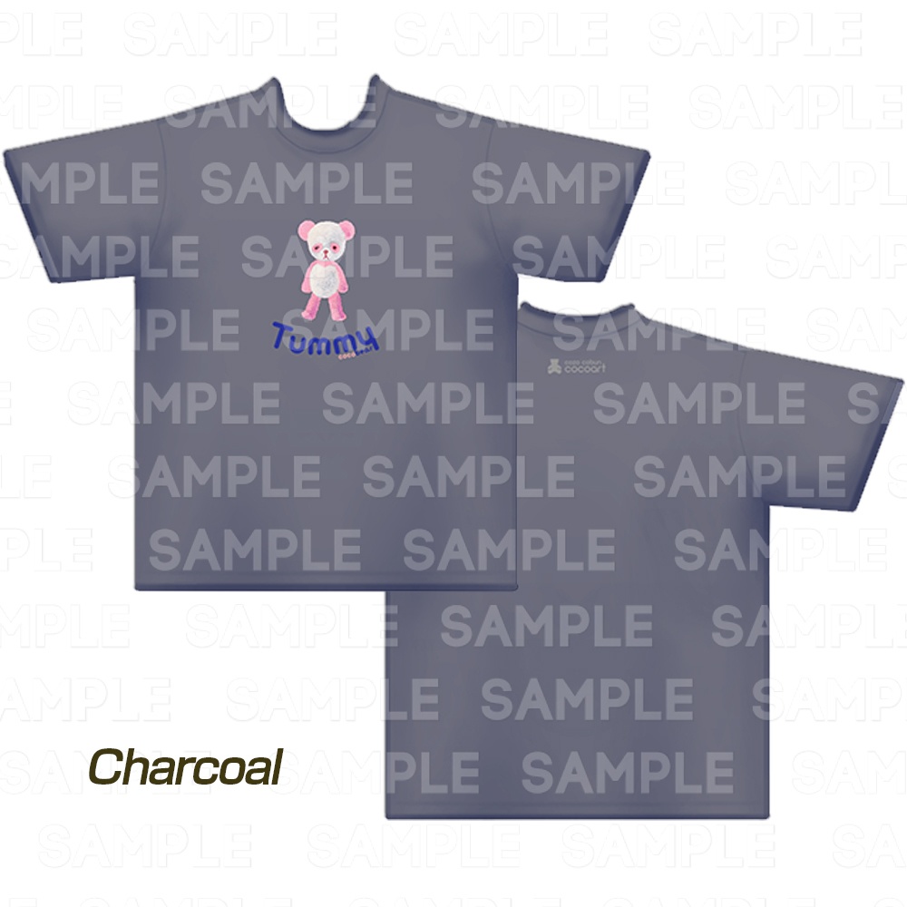 【#VRoid】Tシャツ cocoartオリジナル(Tummyシリーズ)Pink