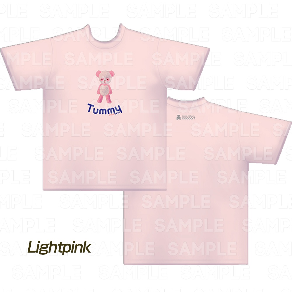 【#VRoid】Tシャツ cocoartオリジナル(Tummyシリーズ)Pink