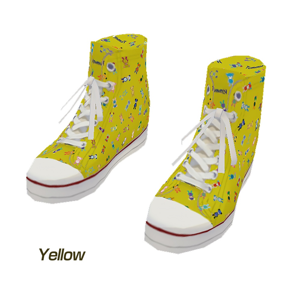 【#VRoid】バッシュ(靴)cocoartオリジナル(Tummyシリーズ)