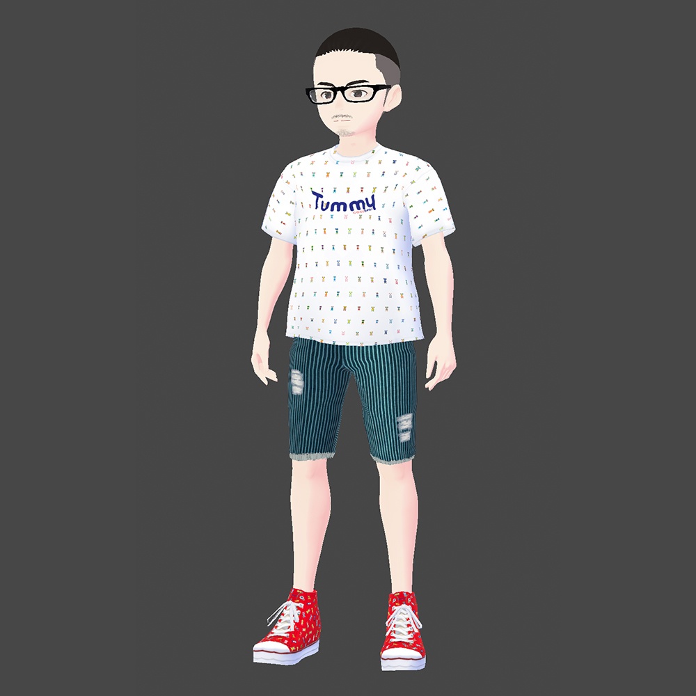 【#VRoid】バッシュ(靴)cocoartオリジナル(Tummyシリーズ)