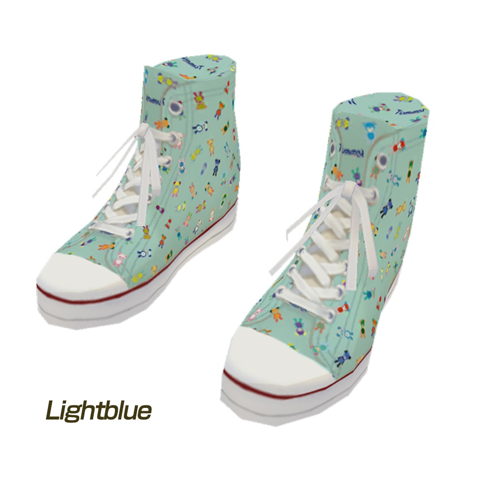 【#VRoid】バッシュ(靴)cocoartオリジナル(Tummyシリーズ)