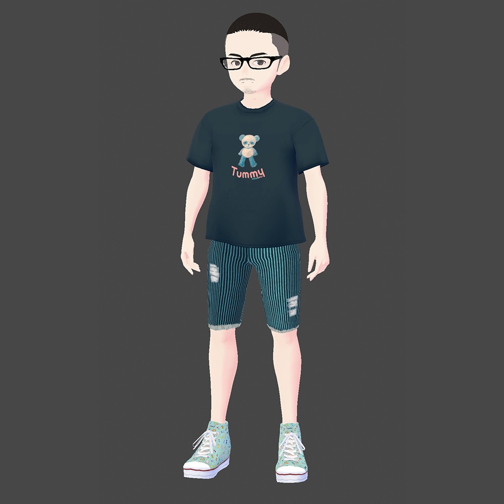 【#VRoid】バッシュ(靴)cocoartオリジナル(Tummyシリーズ)