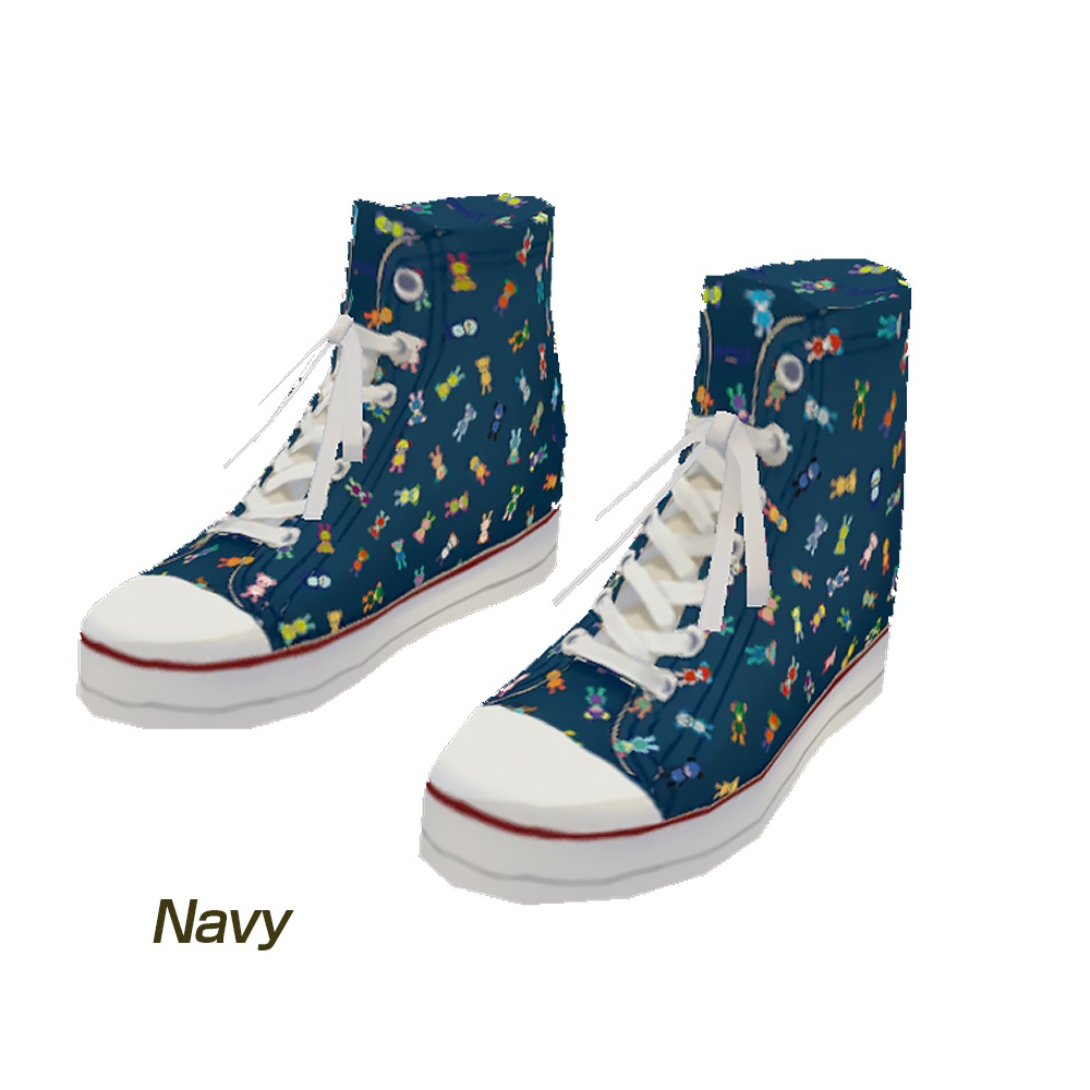 【#VRoid】バッシュ(靴)cocoartオリジナル(Tummyシリーズ)