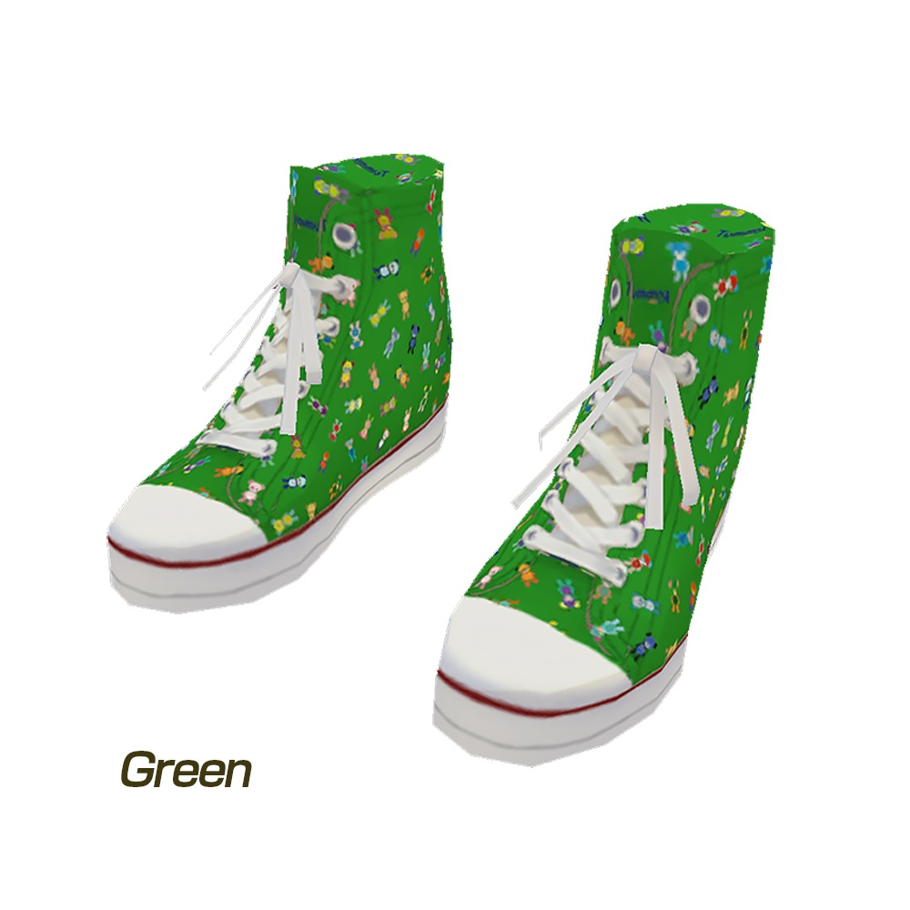 【#VRoid】バッシュ(靴)cocoartオリジナル(Tummyシリーズ)