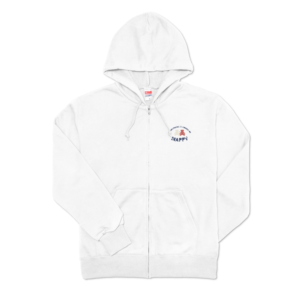 cocoartオリジナル「EVERYTHING IS GONNA BE HAPPY」パーカー(プルオーバー)