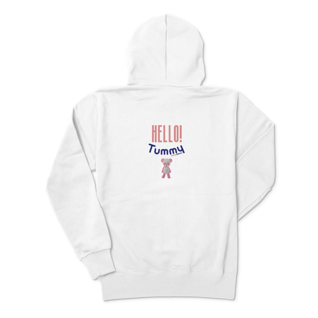 cocoartオリジナル「Tummy」パーカー(ジップアップ)