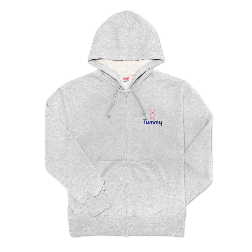 cocoartオリジナル「Tummy」パーカー(ジップアップ)