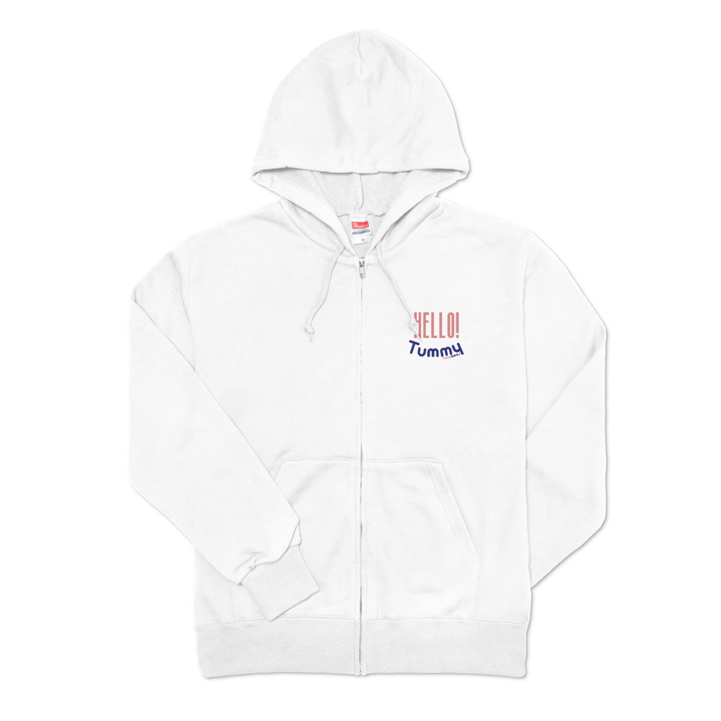 cocoartオリジナル「Tummy」パーカー(ジップアップ)