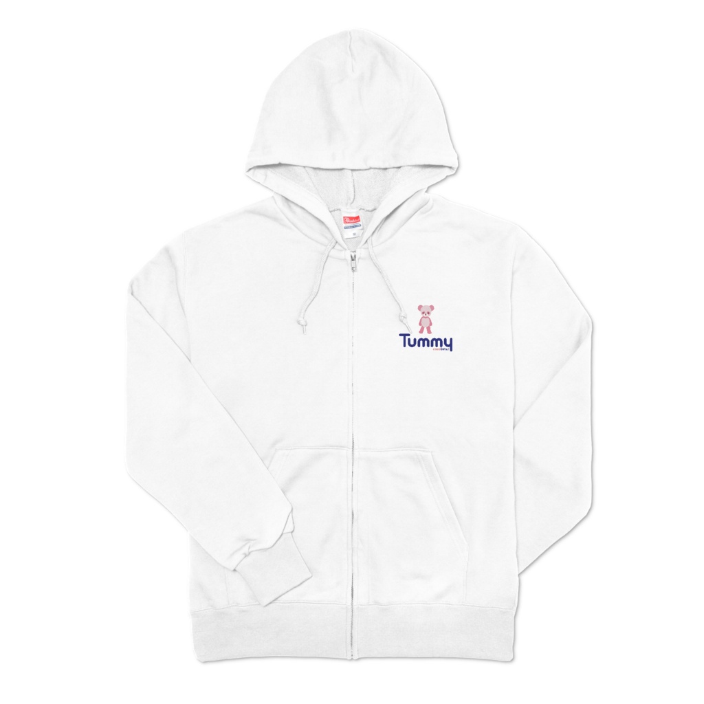 cocoartオリジナル「Tummy」パーカー(ジップアップ)