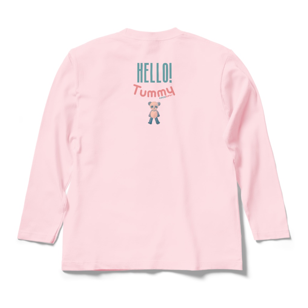 cocoartオリジナル「Tummy」ロンT(バック)