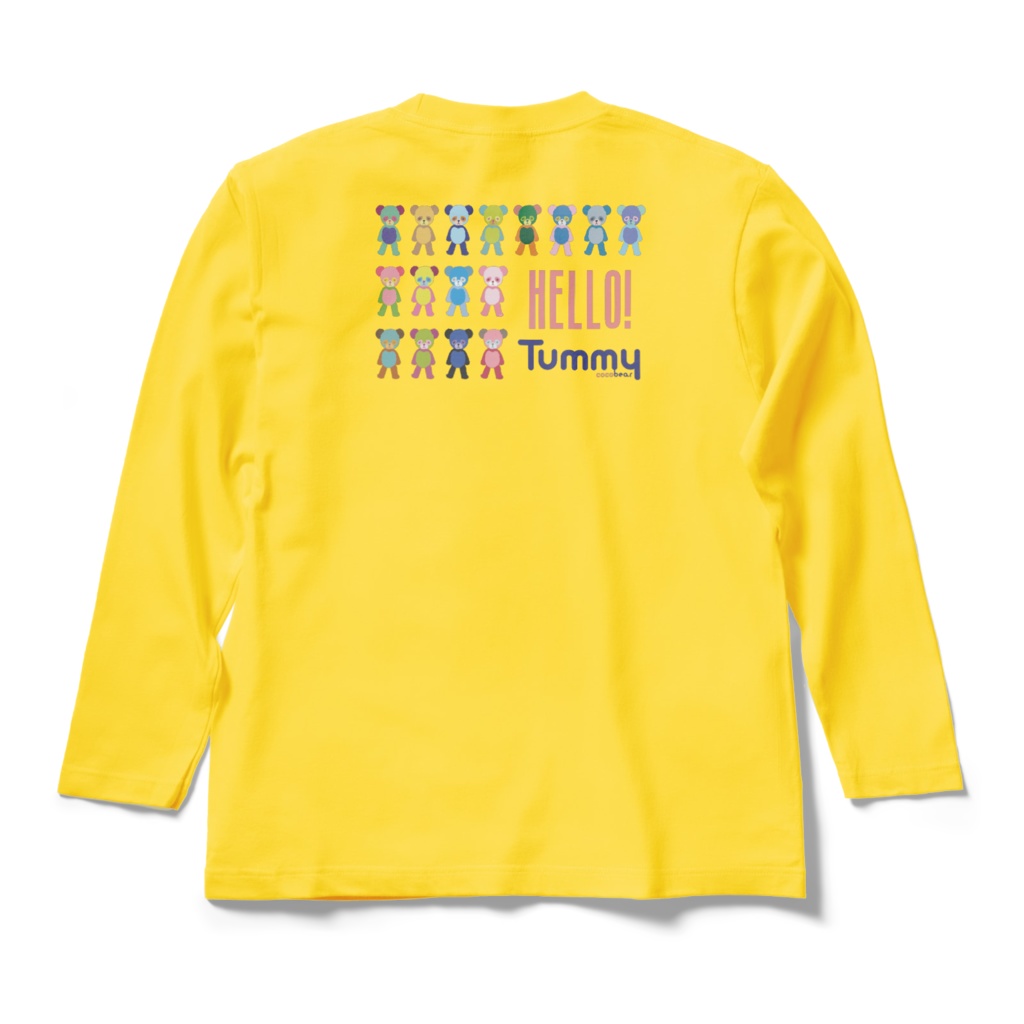 cocoartオリジナル「Tummy」ロンT(バック)