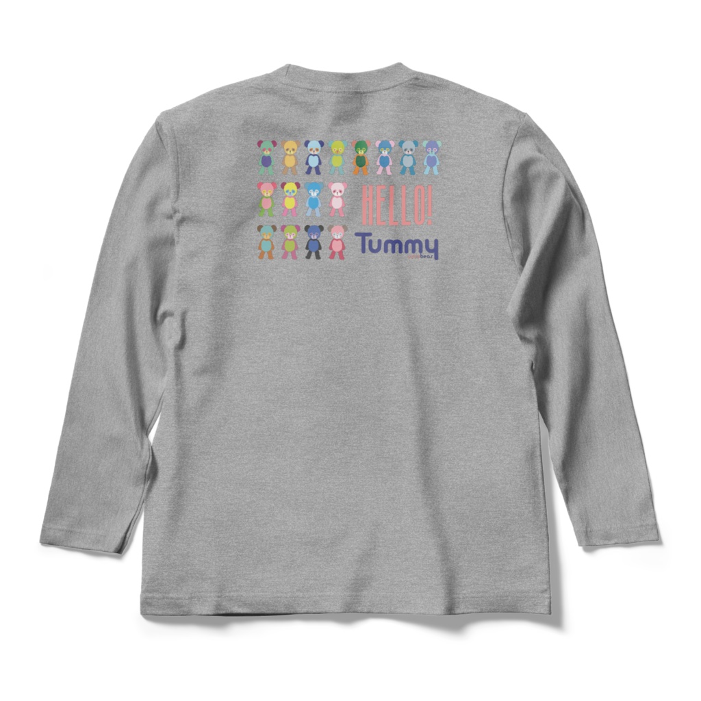 cocoartオリジナル「Tummy」ロンT(バック)