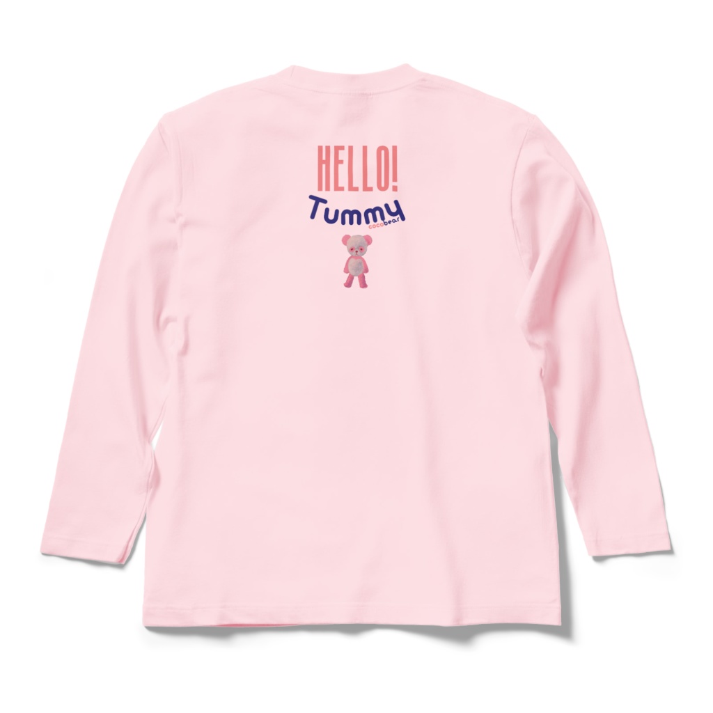 cocoartオリジナル「Tummy」ロンT(バック)