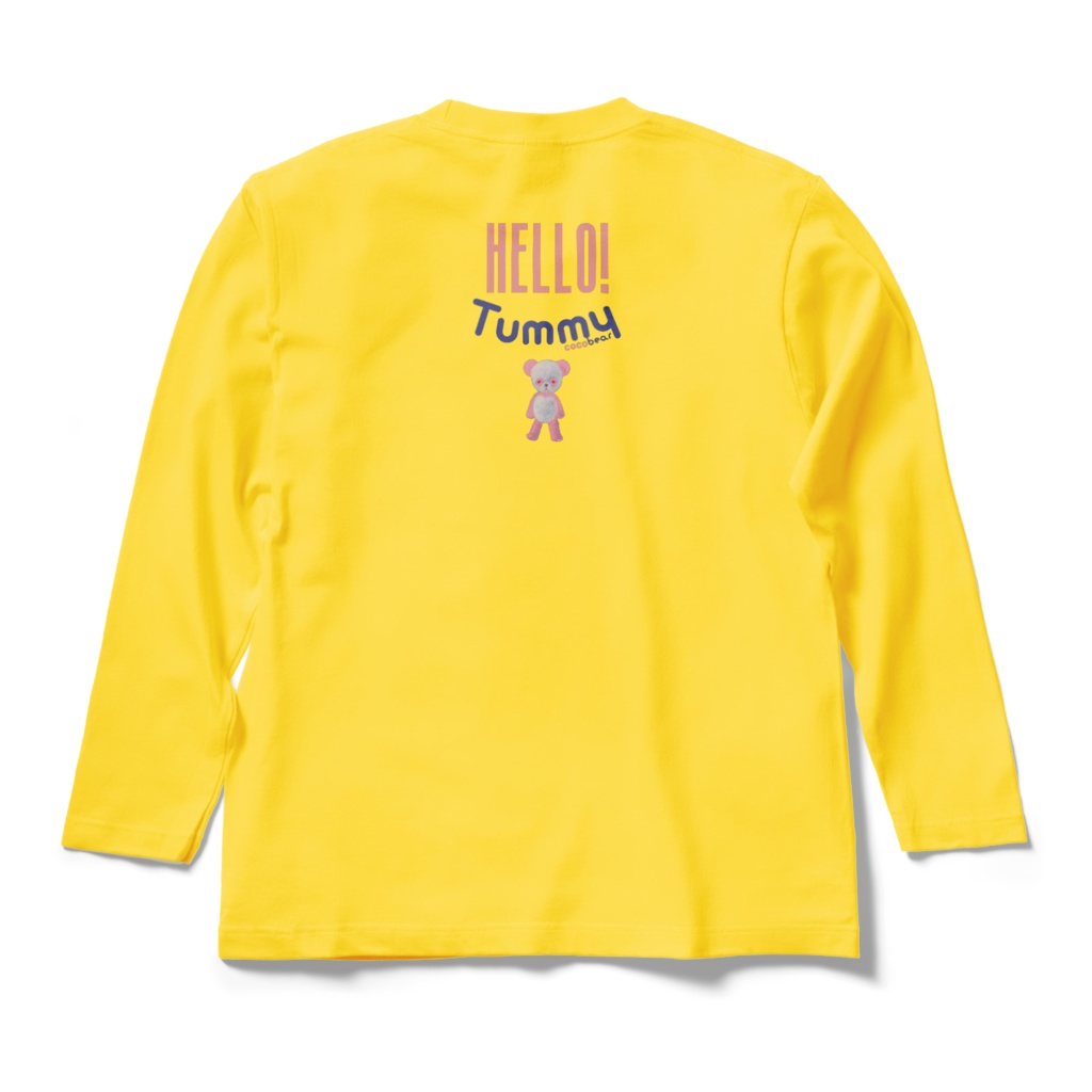 cocoartオリジナル「Tummy」ロンT(バック)