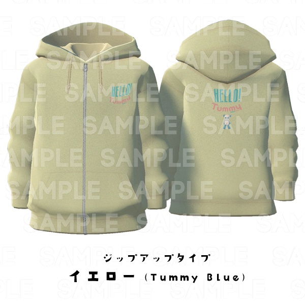 【#VRoid】cocoartオリジナル パーカー(Blue_bear)