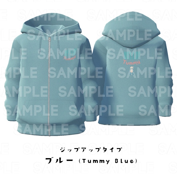 【#VRoid】cocoartオリジナル パーカー(Blue_bear)