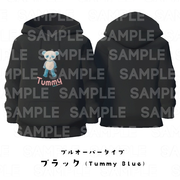 【#VRoid】cocoartオリジナル パーカー(Blue_bear)